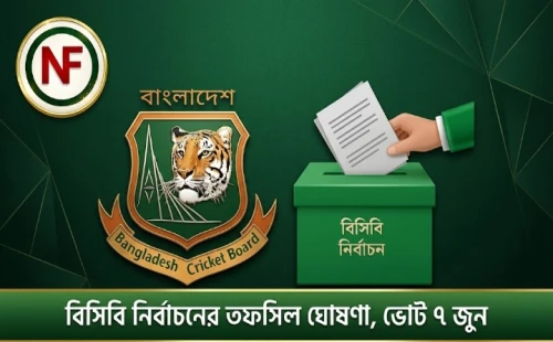 বিসিবি নির্বাচনের তফসিল ঘোষণা, ভোট ৭ জুন