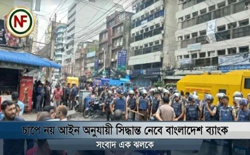 চাপে নয় আইন অনুযায়ী সিদ্ধান্ত নেবে বাংলাদেশ ব্যাংক
