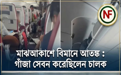 মাঝআকাশে বিমানে আতঙ্ক : গাঁজা সেবন করেছিলেন চালক
