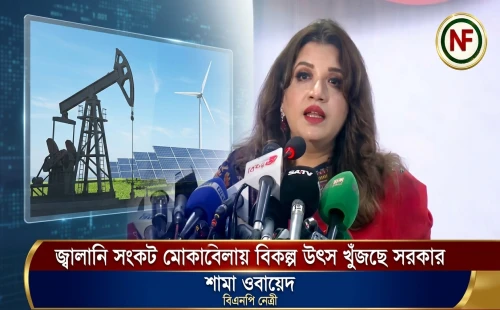 জ্বালানি সংকট মোকাবিলায় বিকল্প উৎস খুঁজছে সরকার : শামা ওবায়েদ